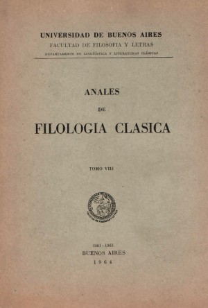 Anales de Filología Clásica 8