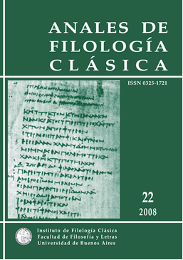 Anales de Filología Clásica 22 (2009)